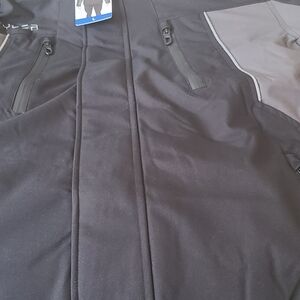 Spyder Black and Gray Performance Jacket